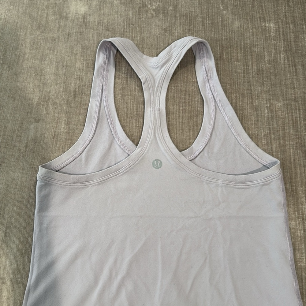 Lululemon Pale Lavender Racerback - Picture 2 of 3
